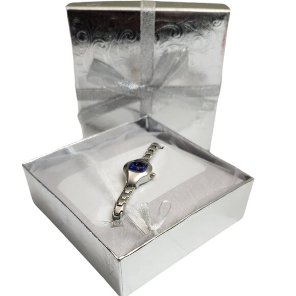 CARBO - women\'s elegant blue face wristwatch - collectors limited #16 // A0002 main image 4